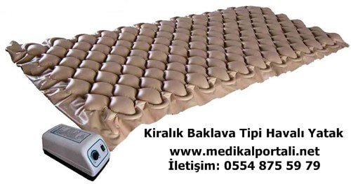 baklava tip havalı yatak, baklava tipi havalı hasta yatağı, kiralik havalı yatak, kiralık bor tip havalı yatak, kiralık hava yatağı istanbul, kiralık medikal ürünler istanbul, kiralık boru tip havalı yatak fiyatları