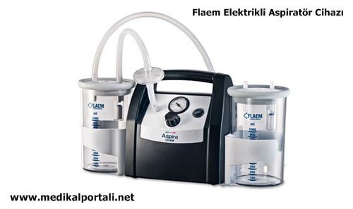 Elektrikli Aspiratör Cihazı Flaem 2 en-ucuz-kaliteli-tasinabilir-elektrikli-cerrahi-aspirator-cihazi-urun-ozellikleri-ne-ise-yarar
