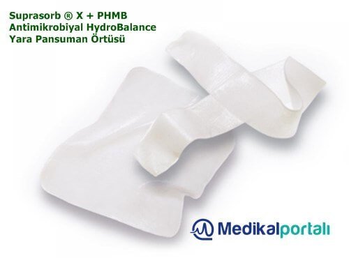 Suprasorb ® X + PHMB Antimikrobiyal HydroBalance Yara Pansuman Örtüsü 2 antimikrobiyal-hidrobalans-yara-ortusu-suprasorb-x-phmb-ne-ise-yarar-satin-al-fiyatlari