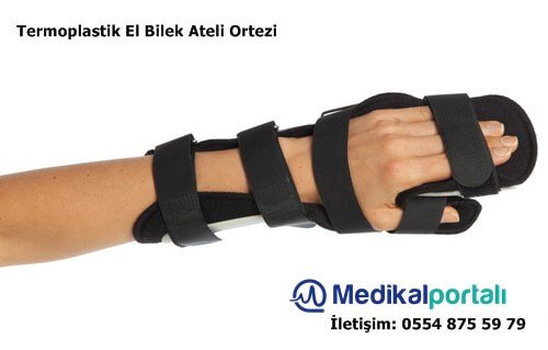 Termoplastik Dinamik El Bilek Splinti Ortezi Ateli 3