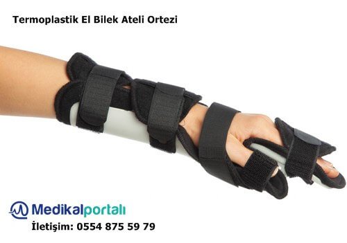 Termoplastik Dinamik El Bilek Splinti Ortezi Ateli 2